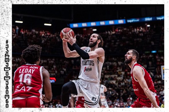 შენგელიას ლიდერობით ვირტუსმა მილანში იმარჯვა და სერია A-ს ფინალამდე 1 მოგება აშორებს