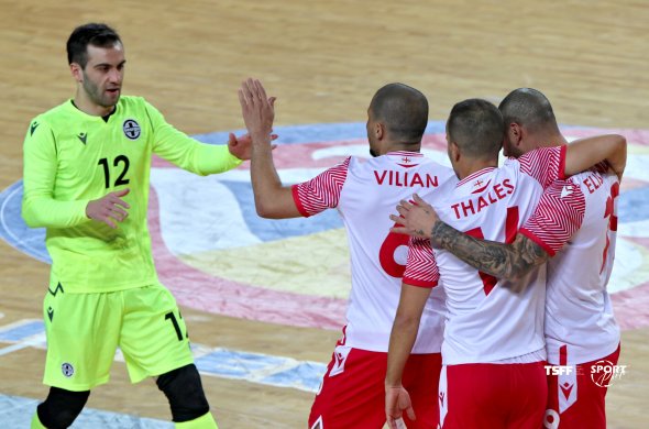 საქართველოს ფუტსალის ნაკრებმა „რიგის თასზე“ ასპარეზობა წარმატებით დაიწყო