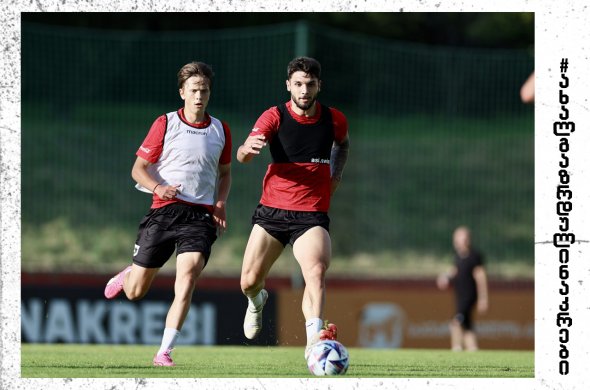 21-წლამდე ნაკრები ყაზახეთთან მატჩისთვის ემზადება 21-წლამდე ნაკრები ყაზახეთთან მატჩისთვის ემზადება