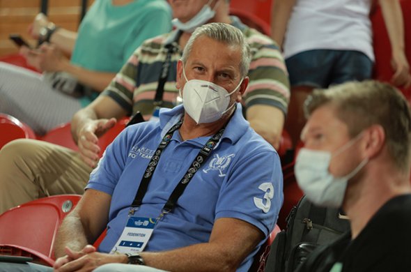 ილიას ზუროსი თბილისში 20-წლამდელთა ევრო-ჩელენჯერის მატჩებს დაესწრო