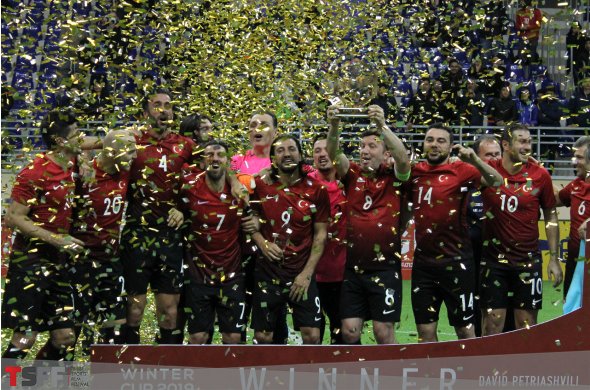 თურქეთის ნაკრები „ზამთრის თასი 2019“-ის გამარჯვებულია