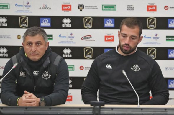 ბორჯღალოსნების პრესკონფერენცია რუსეთთან მატჩის წინ