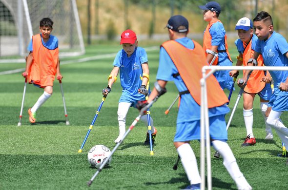 ამპუტანტ ფეხბურთელთა საერთაშორისო ბანაკი თბილისში ამპუტანტ ფეხბურთელთა საერთაშორისო ბანაკი თბილისში