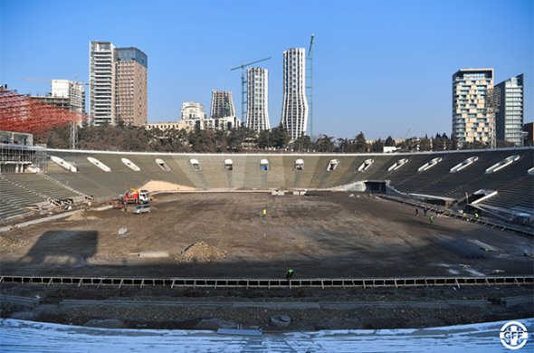 "ევრო 2023" - უეფას წარმომადგენელთა ვიზიტი საქართველოში "ევრო 2023" - უეფას წარმომადგენელთა ვიზიტი საქართველოში