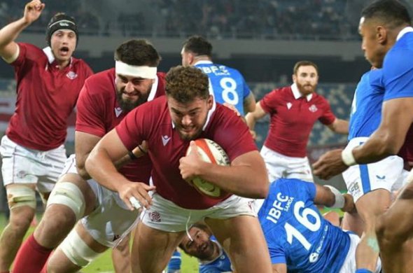 საქართველო 19:20 სამოა | თანაბარ ბრძოლაში მინიმალური სხვაობით