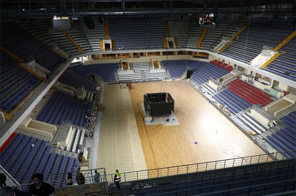 ფიბა-ს დელეგაციამ მშენებარე სპორტის სასახლე მოინახულა