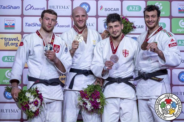 მხოლოდ ორი მედალი ბაქოდან...