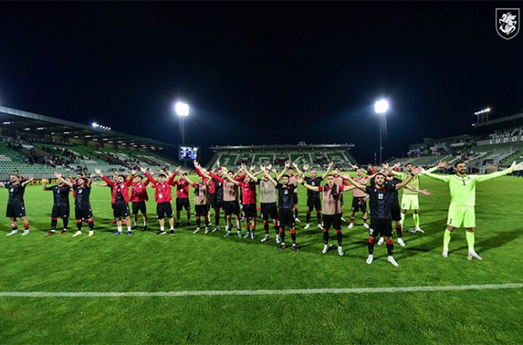 საქართველოს ნაკრებმა რევანშების სერია დაიწყო...