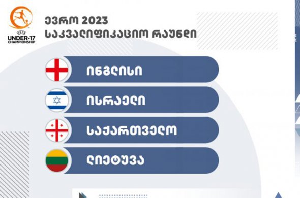 17-წლამდელების საკვალიფიკაციო რაუნდს საქართველო უმასპინძლებს