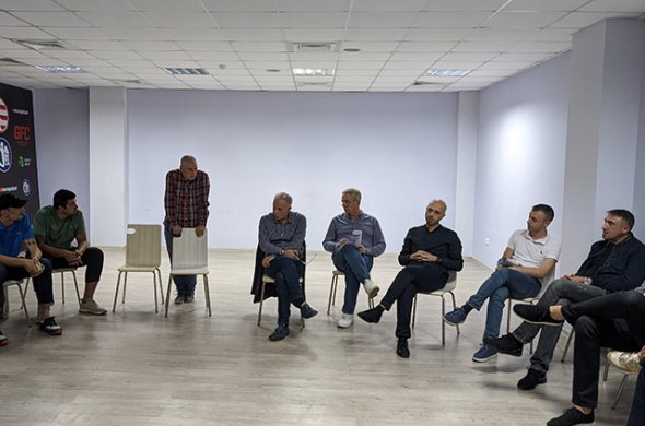 სუპერლიგის და “ა ლიგის” გუნდებთან სამუშაო შეხვედრა გაიმართა