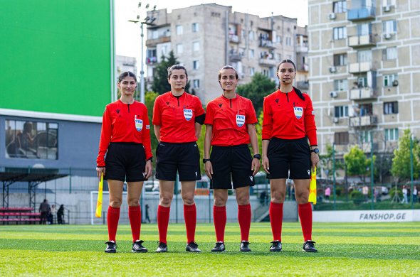 ქართველი მსაჯები მსოფლიო ჩემპიონატის შესარჩევის მატჩს განსჯიან ქართველი მსაჯები მსოფლიო ჩემპიონატის შესარჩევის მატჩს განსჯიან