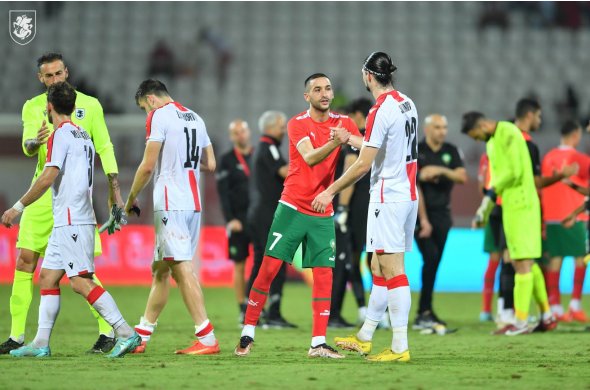 საქართველოს ნაკრები მაროკოსთან დამარცხდა