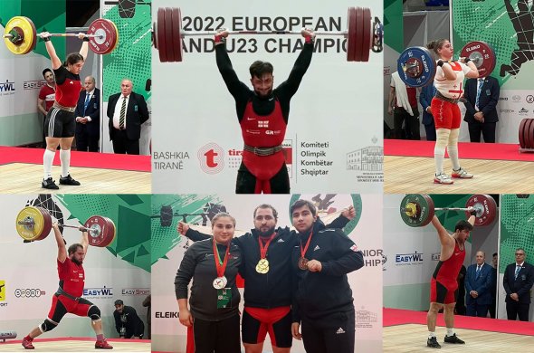 20 და 23-წლამდელ ძალოსანთა ევროპის ჩემპიონატზე 20 და 23-წლამდელ ძალოსანთა ევროპის ჩემპიონატზე