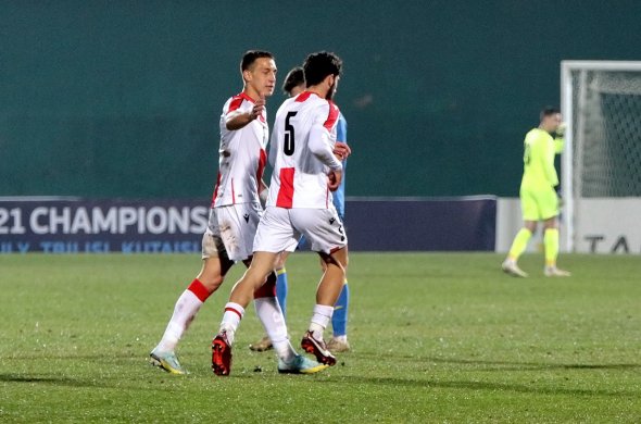 სვანაძის 21-წლამდებმა წლის ბოლო შეხვედრა ფრედ ითამაშეს სვანაძის 21-წლამდებმა წლის ბოლო შეხვედრა ფრედ ითამაშეს