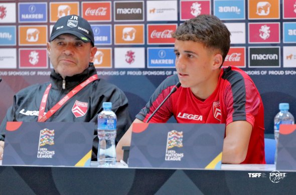 ორი ვარჯიში და სწორება ახალგაზრდებზე - გიბრალტარი ხავლინდელი მატჩისთვის ემზადება