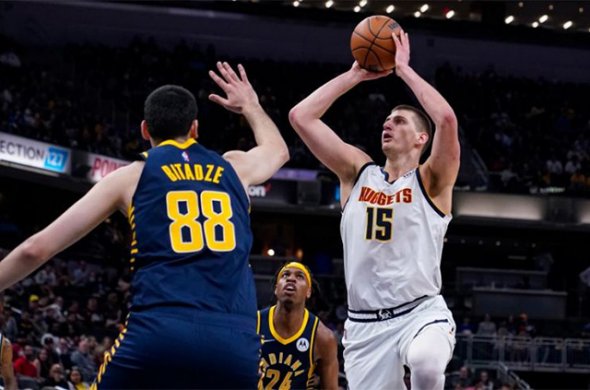 ბითაძე დენვერთან მატჩში: 33 წუთი, 17 ქულა, 10 მოხსნა და დაფარება ნიკოლა იოკიჩზე