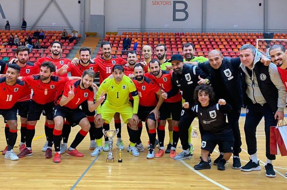 საქართველოს ფუტსალის ეროვნული ნაკრები რიგის თასის გამარჯვებული