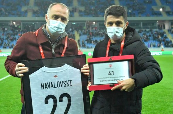 გიორგი ნავალოვსკიმ სანაკრებო კარიერა დაასრულა