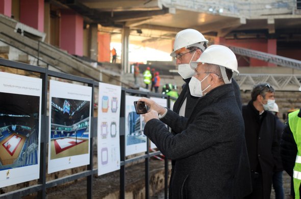 ფიბა-ს ხელმძღვანელობა საქართველოს პრემიერ-მინისტრს შეხვდა და მშენებარე დარბაზი დაათვალიერა