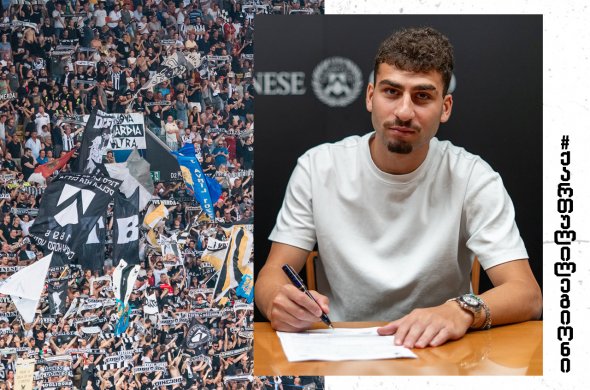 ოფიციალურად - საბა გოგლიჩიძე „უდინეზეს“ ფეხბურთელია