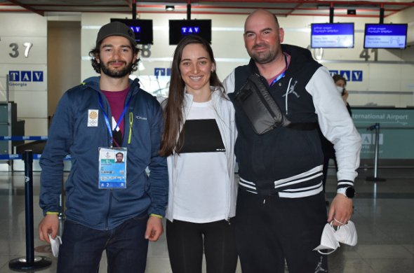 ქართველი მოთხილამურეები პეკინში ზამთრის ოლიმპიურ თამაშებზე გაემგზავრნენ