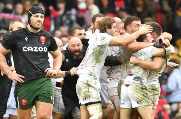 უელსი 12:13 საქართველო | ბორჯღალოსნები ტიერ1-ს გაუშინაურდნენ - ისტორიული გამარჯვება კარდიფში! უელსი 12:13 საქართველო | ბორჯღალოსნები ტიერ1-ს გაუშინაურდნენ - ისტორიული გამარჯვება კარდიფში!