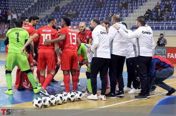 საქართველოს ფუტსალის ნაკრებმა ისრაელი 7-0 დაამარცხა