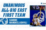 მამუკელაშვილი Big East-ის პირველ სიმბოლურ ხუთეულში მოხვდა