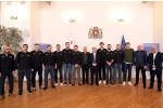 მიხეილ ჩხენკელმა კალათბურთელთა ნაკრებს უმასპინძლა