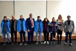 სამთო მოთხილამურეები და ფიგურული მოციგურავე სარაევოში გაემგზავრნენ