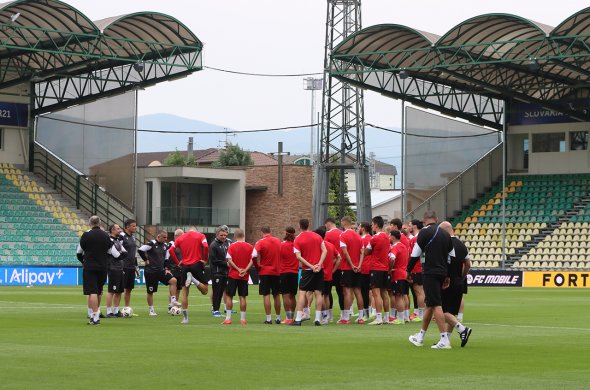 საქართველოს ახალგაზრდულმა ოფიციალურ მატჩამდე ბოლოჯერ ივარჯიშა საქართველოს ახალგაზრდულმა ოფიციალურ მატჩამდე ბოლოჯერ ივარჯიშა