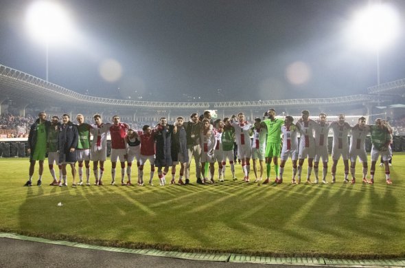 შემდგარი გუნდი, რომელიც თბილისში მოსაგებად გავა