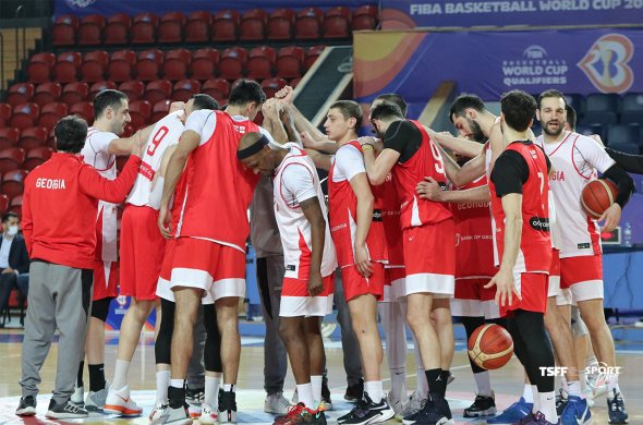 საქართველოსა და ჩრდ. მაკედონიის ნაკრებებმა დღეს, თბილისურ მატჩამდე სპორტის სასახლეში ივარჯიშეს