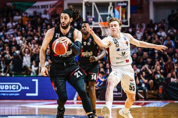 თორნიკე შენგელიას 14 ქულა და ვირტუს ბოლონიამ სერია A-ს ფინალის საგზური მოიპოვა