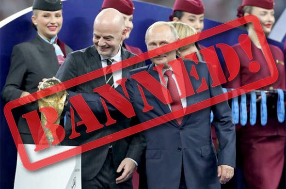 Russia Out! შოტლანდიისა და უკრაინის თამაში კი გადაიდო